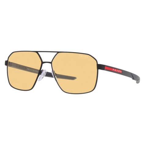 prada linea rossa ps 55ws|prada linea rossa aviator sunglasses.